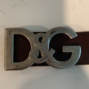 Dolce & Gabbana Brown Leather belt!